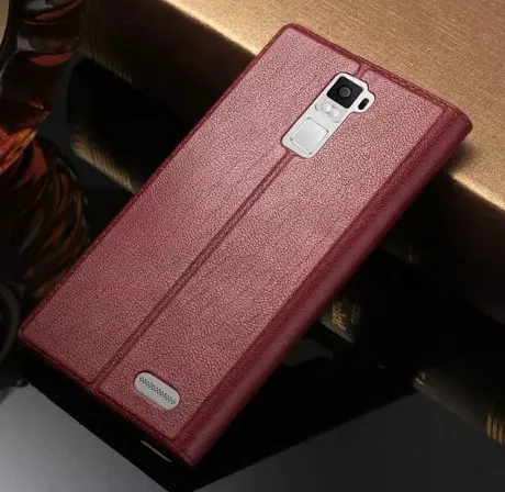 2016 Arrival For OPPO R7 Plus Case Ultra-Thin Cover New Luxury Original Colorful Flip Window Genuine Leather Case For OPPO R7 Plus