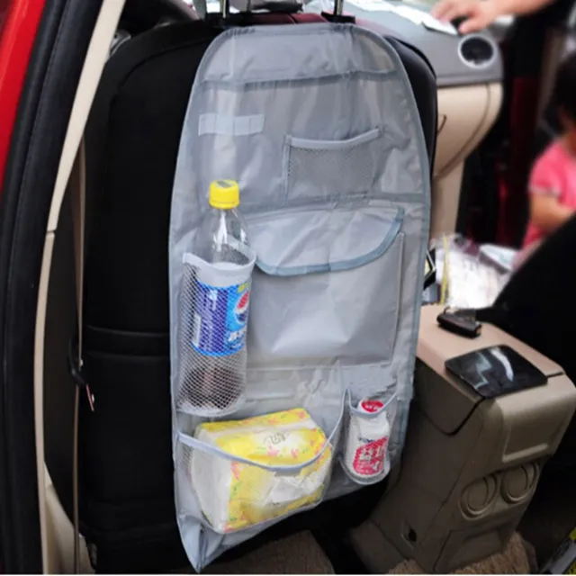 Organizer Per Sedile Auto Impermeabile - 45x87 Cm - 8 Tasche - Per SUV E Auto - Pieghevole - Foto 2