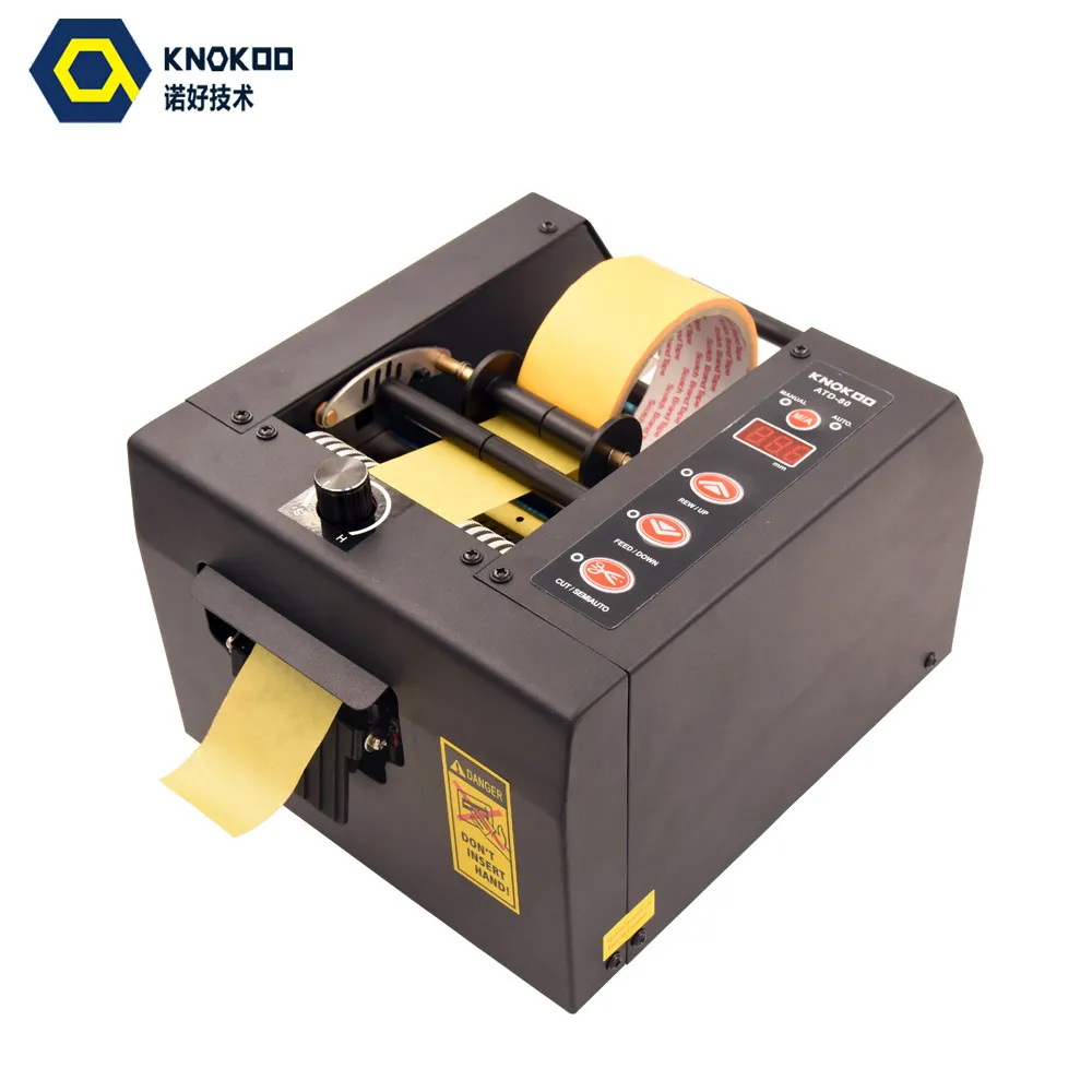 Dispenser per nastro adesivo per imballaggio automatico per impianti pesanti ATD-80 Dispenser Cutter Machine per nastro di larghezza 8- 80mm