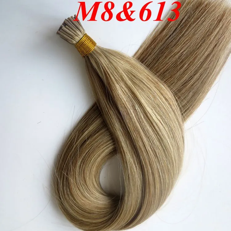 150 pièces 150g Extensions de cheveux à pointe plate pré-collées 18 20 22 24 pouces M27613 Extensions de cheveux humains brésiliens indiens Remy kératine 6477815