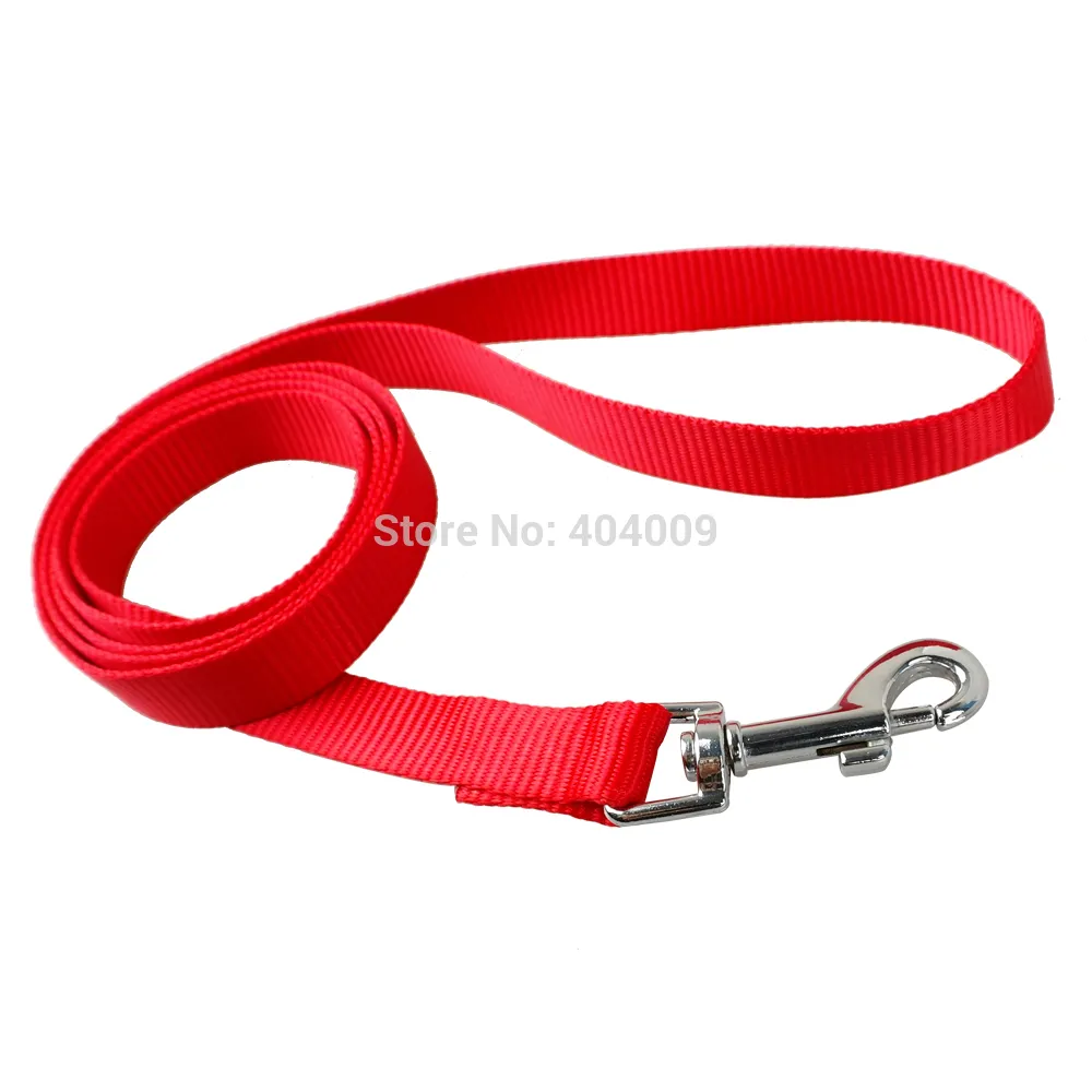 Wholesale-Nyon Puppy Pet Dog Walking Leash Lead Black Purple Blue Red for Small Medium Large dogs