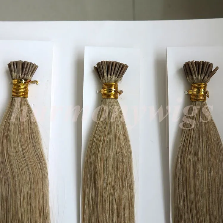 Pre Bonded I Tip Braziliaanse Human Hair Extensions 50G 50Strands 18 20 22 24 inch M8613 Straight Indian Hair Products