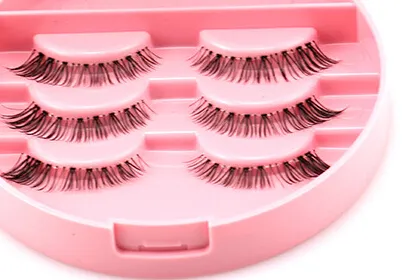 New Arrival Cosmetic Organizer Fałszywe rzęsy Pudełko do przechowywania z lustrem bez rzęs Przenośna Darmowa Wysyłka Hot