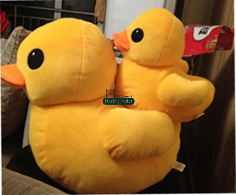 Dorimytrader Top Selling 39'' / 100cm Large Stuffed Soft Plush Cartoon Rubber Duck Toy, Nice Gift for Babies, DY60279