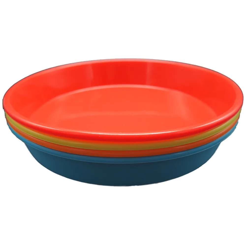 Récipient de cire de plat en Silicone antiadhésif, poêle profonde, plateau rond d'huile, porte-outil Dab de qualité alimentaire 9 pouces 257r