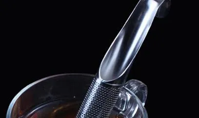 Pipe Tea Infuser Mug Stick Steeper Strainer for Loose Tea Leaf, Herbs, Spice 