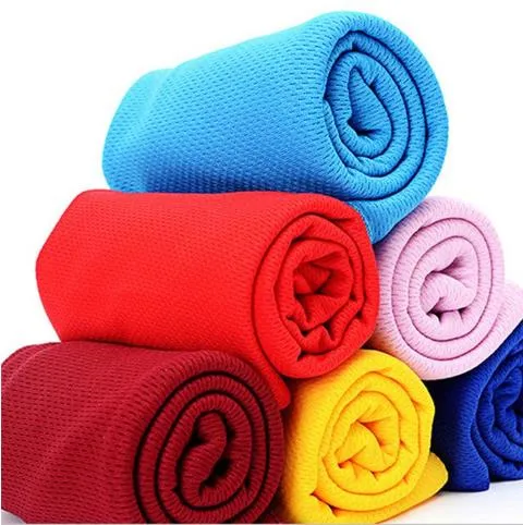 Cold cooling Performance towel sports outdoor ice cold scarf scarves Pad neck tie collar wristband headband Summer beach cooling supplies