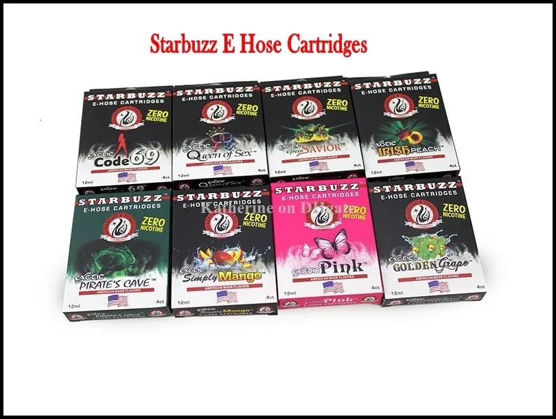 E Hose Cartridges Starbuzz Refillable Multi Flavor For E Hose Atomizer