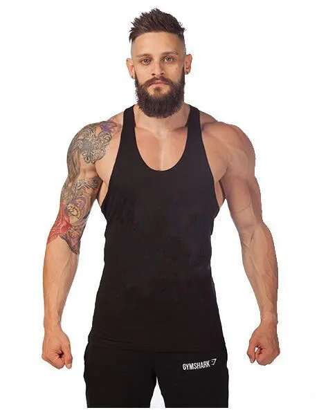 Tank Tops Fitness Men Blank Stringer Cotton Singlet Bodybuilding Sport  Undershirt Clothes Gym Vest Muscle Singlet Tees Men Clothing From  Worldfashionoutlet, $3.05