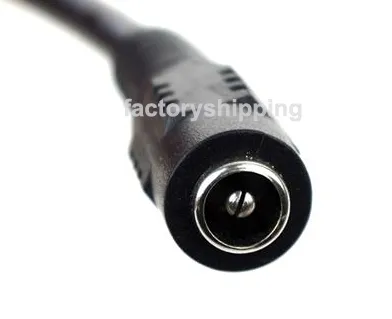 DC Power Splitter Adaptor Cable 2.1mm 1 Female to 2 Male for CCTV Express 