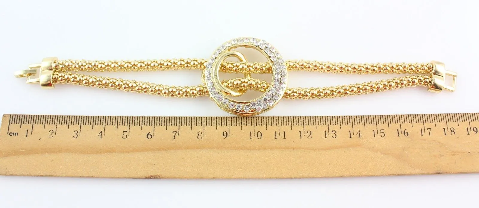 Moda banhado a ouro cadeia de cobra colar de cristal pulseira anel brincos conjuntos de jóias