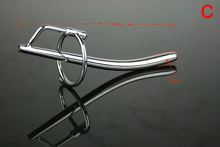 Male Stainless steel Urethral Sounds Toys Metal Penis Plug For Men BDSM Toys Bondage Gear Urethral Plug Chastity Device Urethral C7905362