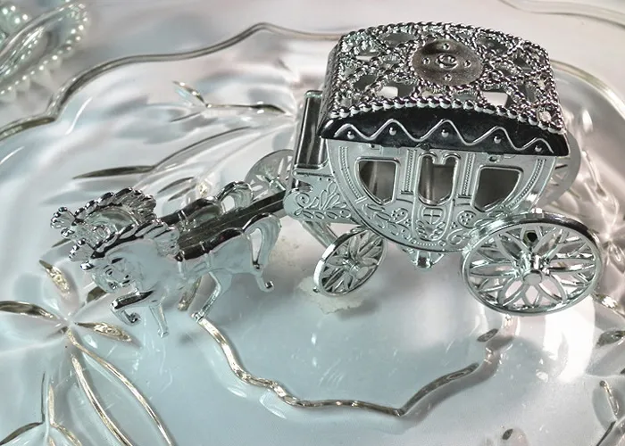 Cinderella Carriage Wedding Favor Boxes Candy Box Casamento Wedding