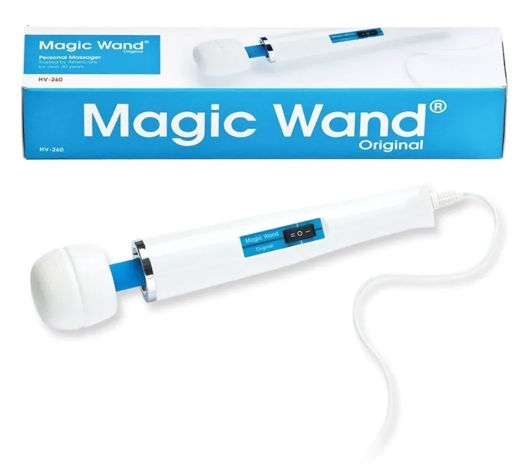 Hitachi Magic Wand Massager AV Wibrator Osobiste pełne ciało HV-260R 110-240V Masażer elektryczny US / EU / AU / UK Wtyczka