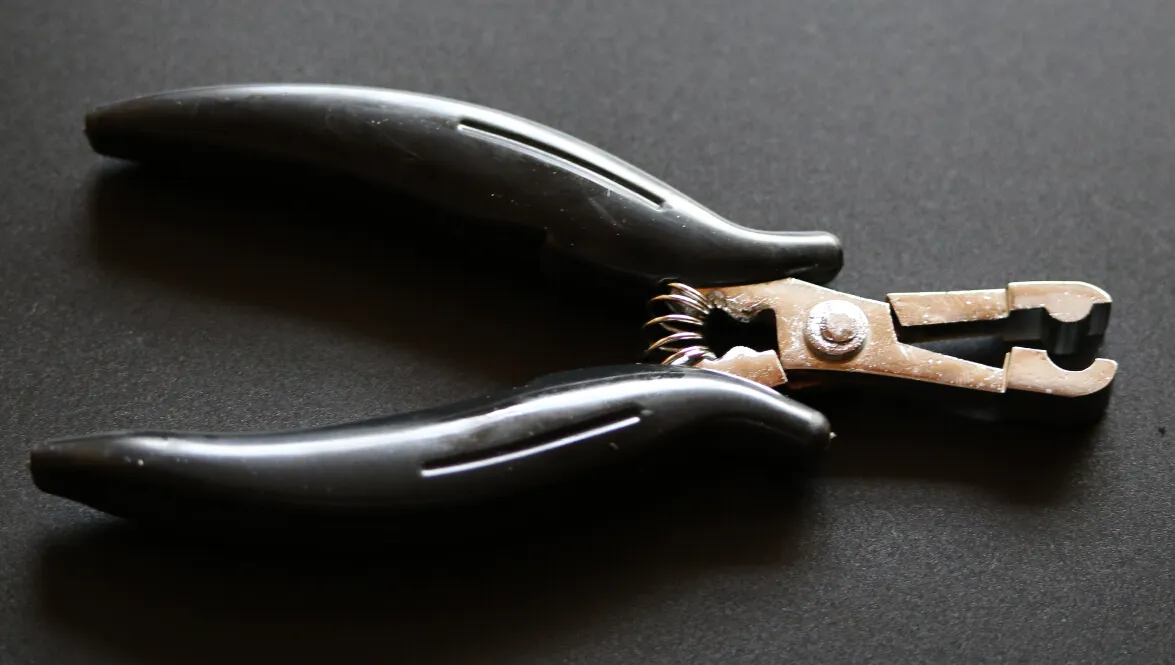 super quality hair plier -Heat Fusion Glue Keratin Bonding / Micro Rings Removal Pliers for Hair Extensions