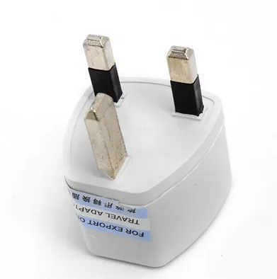 Conversor de plugue de viagem EUUS para Reino Unido Universal Travel Power Adapter Plug AC para UK1025183