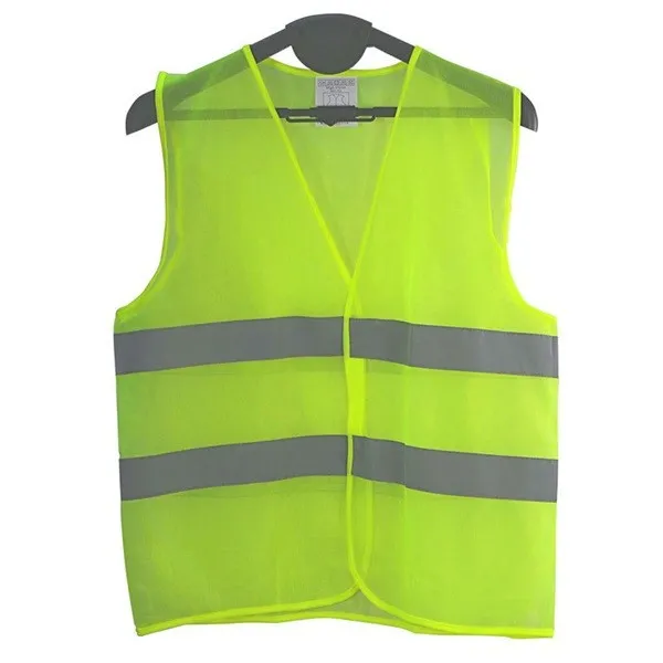High Visibility Safety Vest Printed Jacket Night Security Reflective  Waistcoat