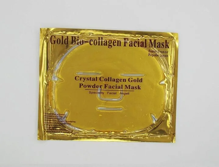 New Arrival Popular Gold Bio-Collagen Maska twarzy Maska Twarzy Kryształ Złoty Proszek Kolagen Maska twarzy Nawilżający