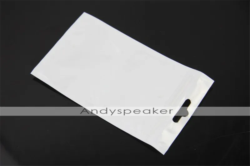 Clear/white Pearl Plastic Poly OPP Packing Zip Retail Packages PVC plastic bag 11*18cm 12*15cm 12*20cm 13*21cm 13*24cm 16*24cm