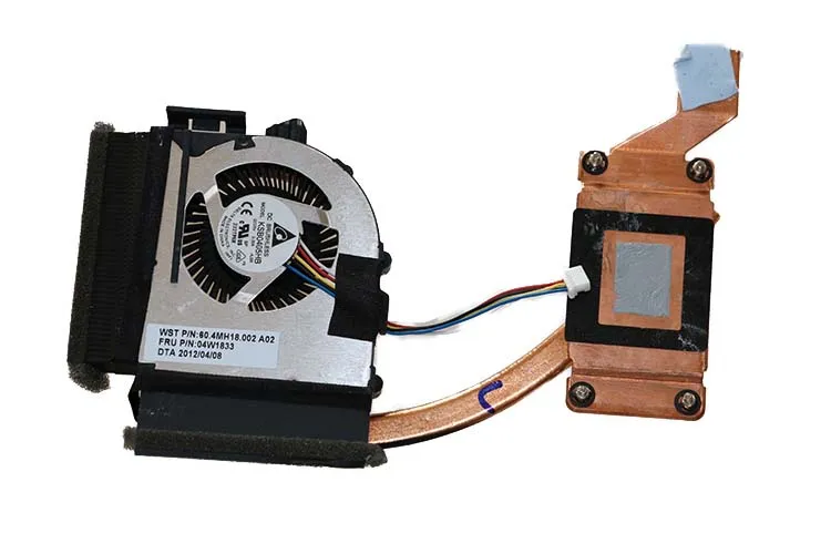 100% NIEUWE originele 04W1833 Koeler voor Lenovo IBM ThinkPad E420 E520 E525 CPU Koeling Heatsink met ventilator