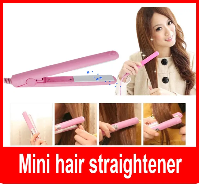 Mini hair straightener splint electric ceramic hair straighteners hair straightener straight plate straightener flat iron Ceramic Plates