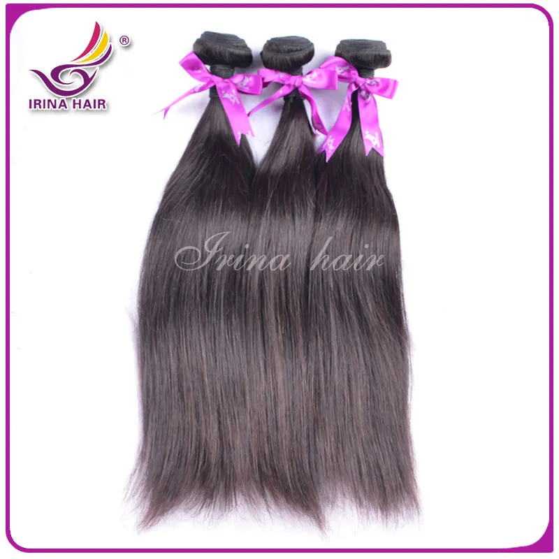 Maleisische Virgin Haar Rechte Bundels 6A Maleisische Remy Weeft 100g / Strand 4 Bundels stuk Onverwerkte Remy Onverwerkte Hair Extensions