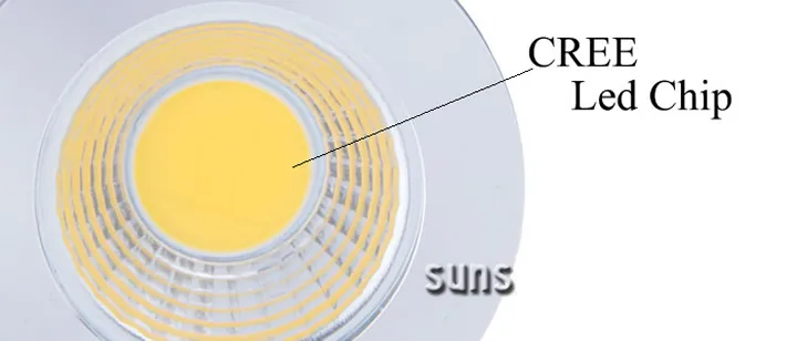 9W 12W COB LED Spotlight Par20 LED BULLBS LUBLE LIGHT DIMMÁVEL E27 E26 GU10 650LM LED LIME