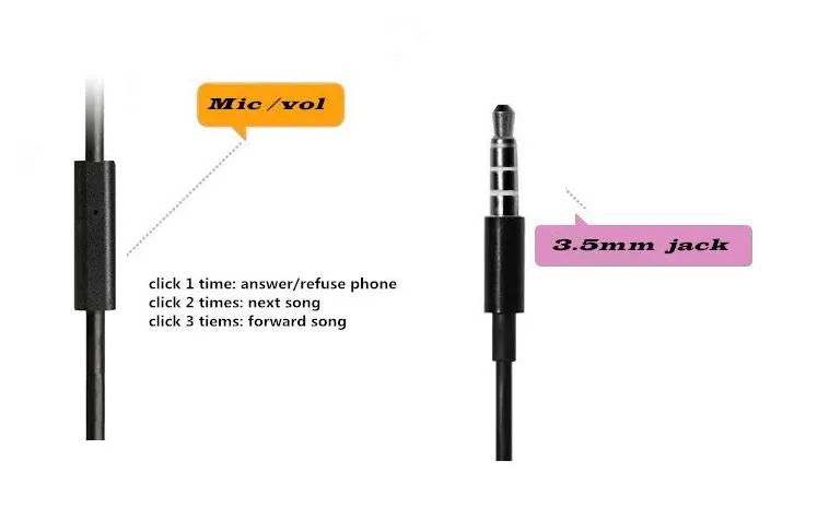 Awei Q3I ES-Q3i Auricolari Super Clear Bass in metallo Cuffie intrauricolari con microfono Isolamento acustico Vivavoce iPhone Samsung Tutti i telefoni cellulari MP3