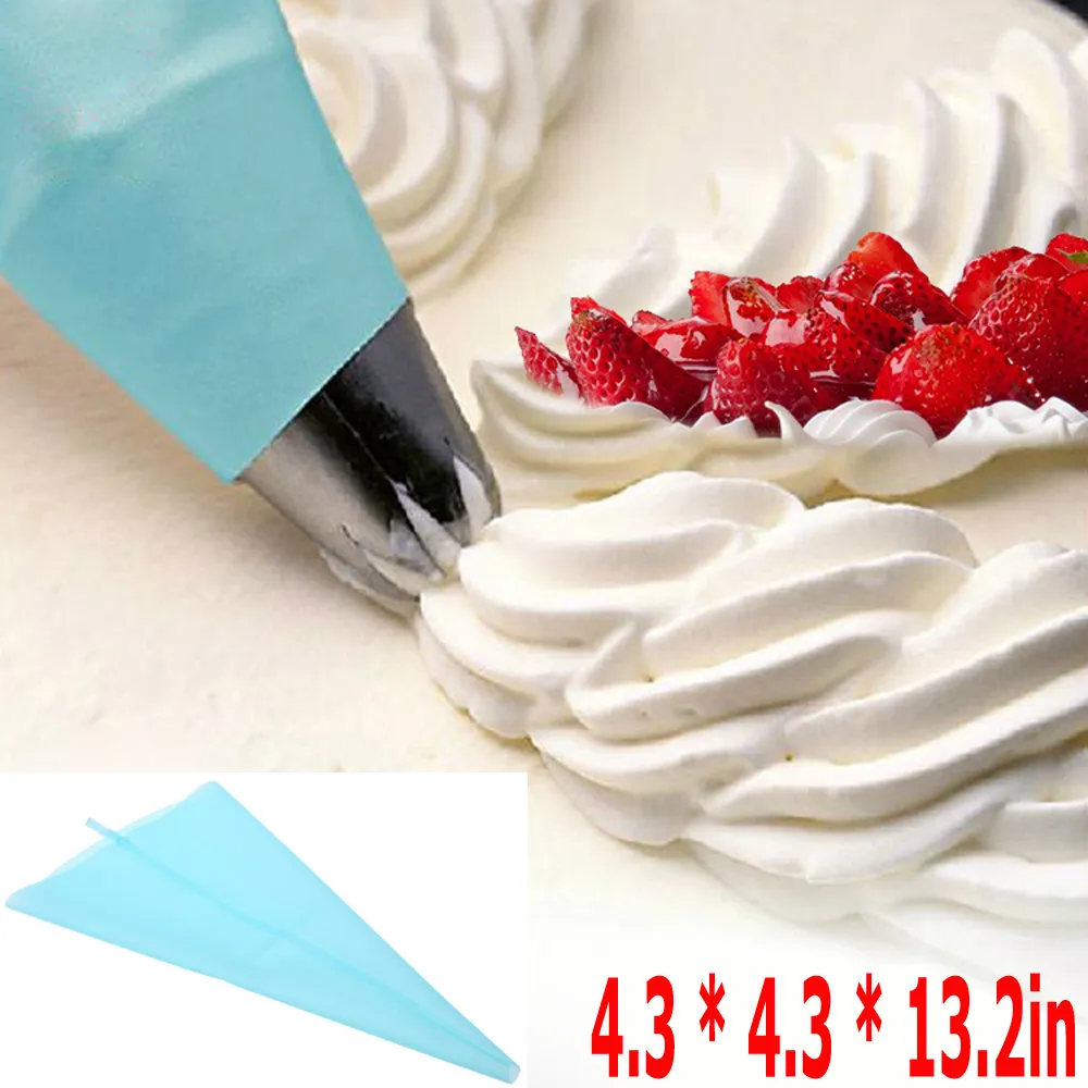 Dandys Silicone Piping Bag Set For Baking & Decorating Reusable Pastry