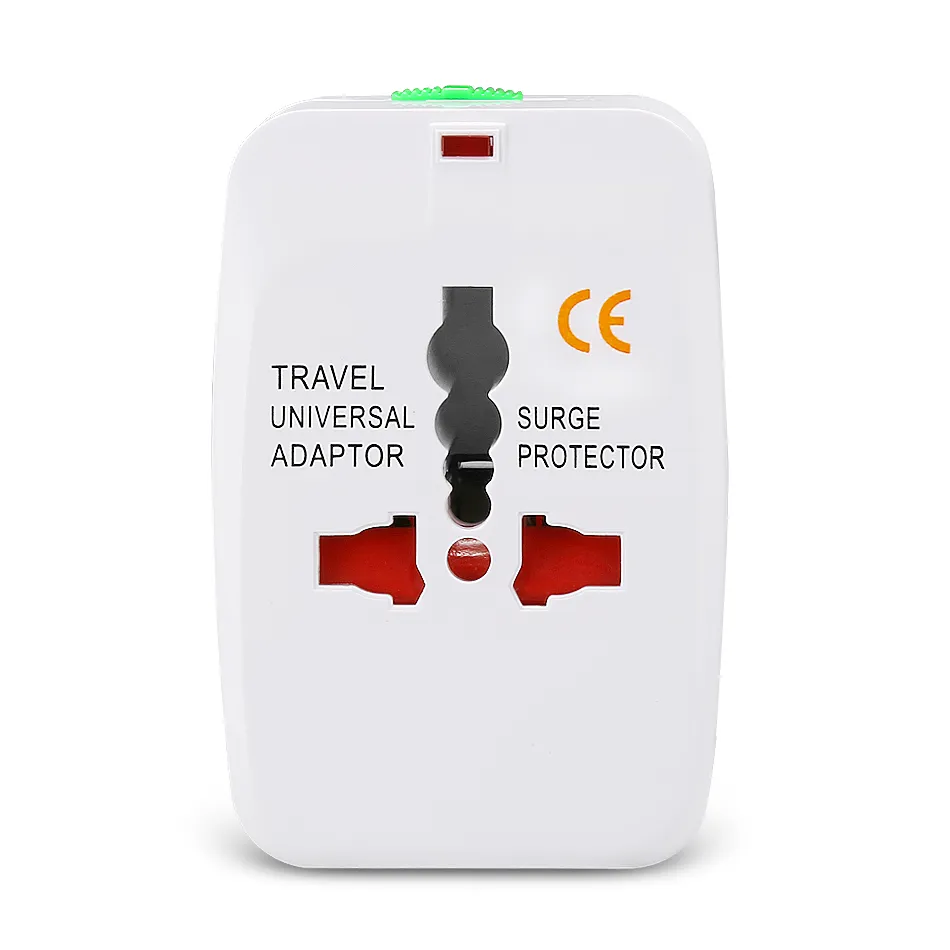 International Wall Chargers Global Travel Adapter Universal Socket Plug EU US All In One World Wide Electrical Plug Home Wall Port With Retail Package