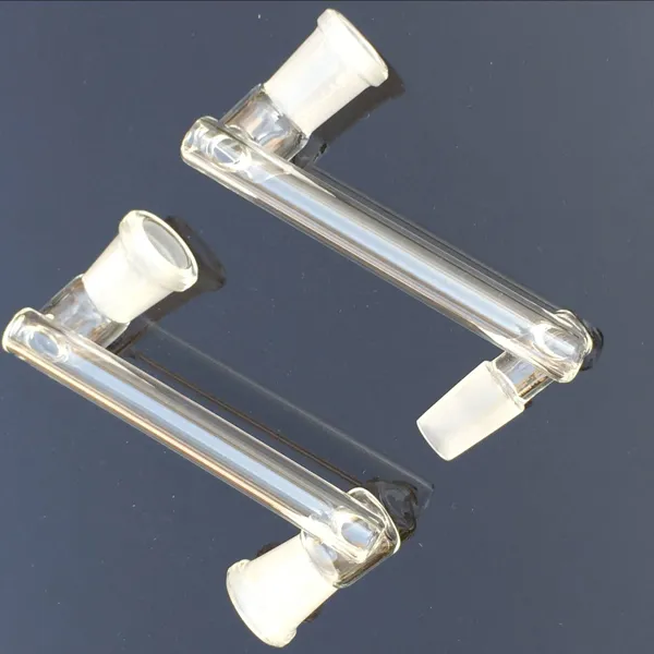 Hookahs 18mm ash catcher for oil rigs bongs or quartz nail with male female drop down clear joint glass adapter converter