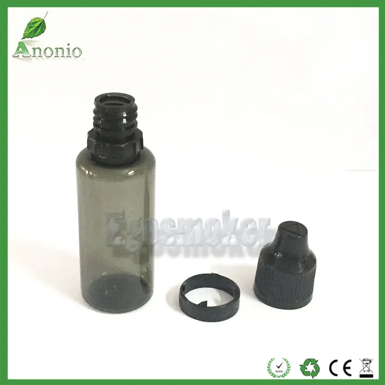 800 stks Fedex Gratis Verzending Huisdier Zwart Plastic Dropper Flessen met Tamper Proof Bottle Caps Tamper Effided Bottle 30ml 20ml 15ml 10ml 5ml