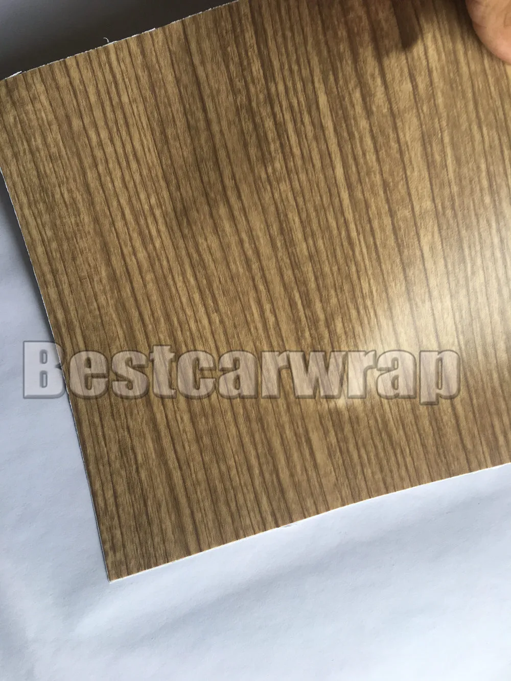 Film de papier d'emballage en vinyle texturé à fausse finition de grain de bois de pin mat pour meubles de bureau de voiture bricolage sans gâchis facile à installer 1,52 * 20 M / rouleau 5x67 pieds