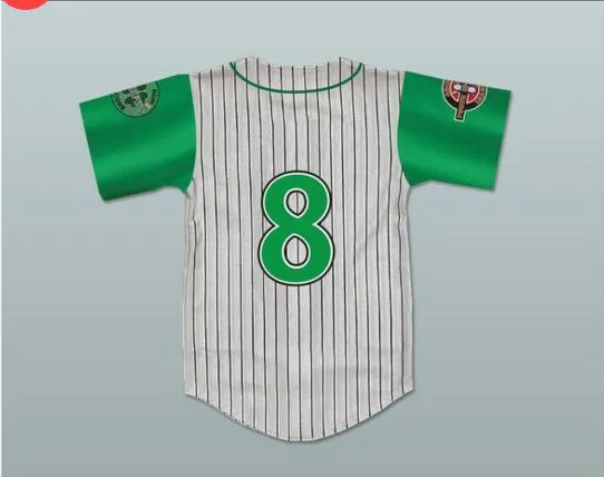 Manner G Baby 1 Jarius Evans Hardball Kekambas Film Baseball Jersey Stich Genaht Hohe Qualitat Grun Streifen Mode Hip Hop Baseball Jerseys S XXXL Von 22 74 DHgate