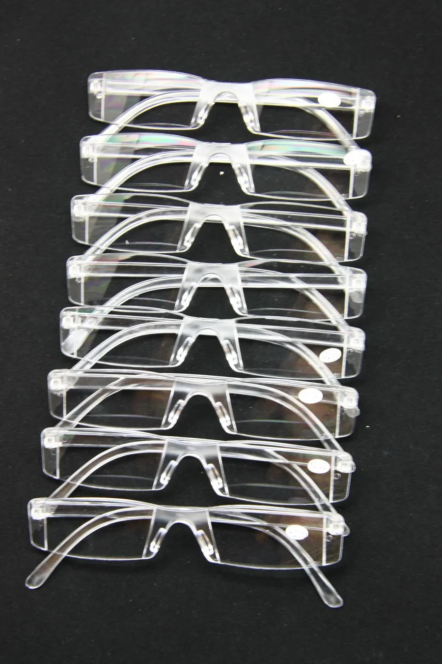 Неразрушимые мужчины Женщины для чтения очков, прозрачный пластиковый пресбыопия Presbyopia Pocket Pocket, + RX Оптечные очки для стареющих людей, старший