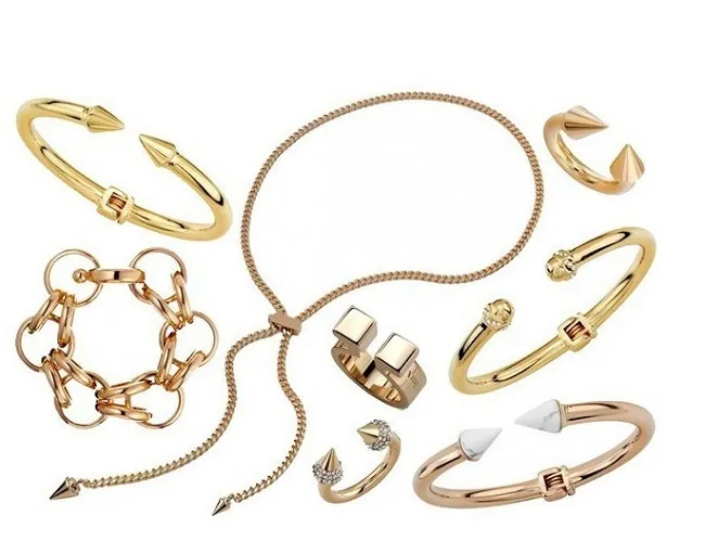 شحن مجاني 2015 جديد كريستال مع الماس الذهب والفضة سحر مجوهرات الأزياء فيتا فيدي أساور أساور الأحجار الكريمة الاكسسوارات الهدايا النساء