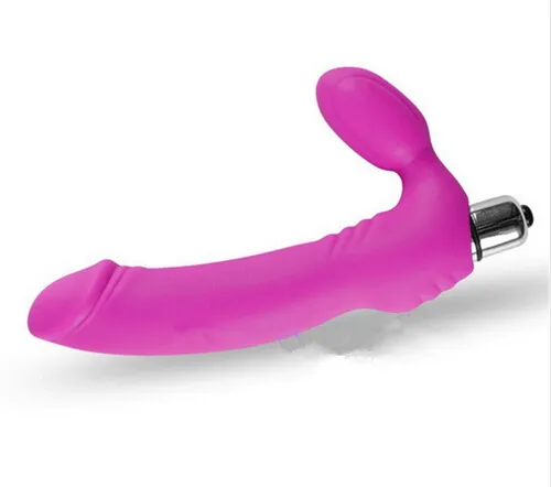 Cinghia senza spalline lesbica del vibratore del dildo di strapon all'ingrosso-senza spalline sui prodotti del sesso del pene di Dong Giocattoli del sesso le donne Massaggio prostatico maschile