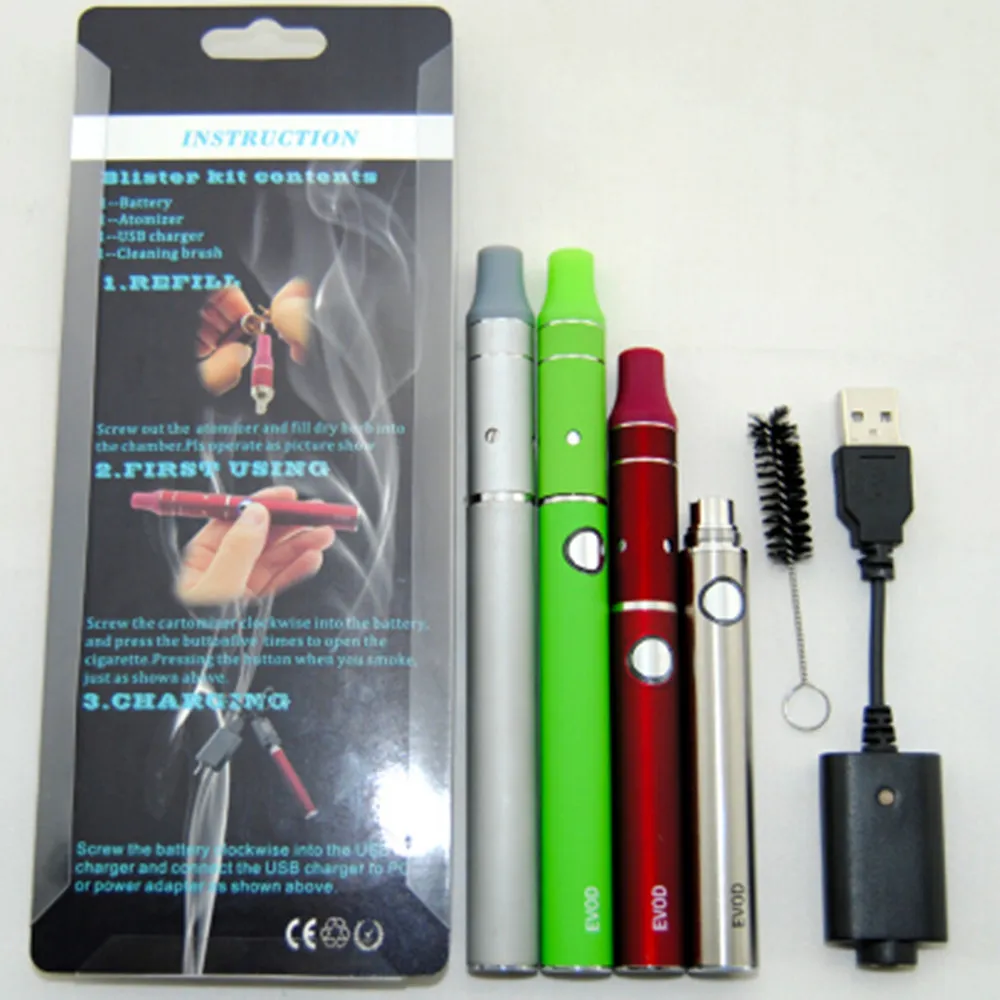 eGo EVOD Blister Pack kit Electronic Cigarettes Evod Mini ago starter kits ecigarette mini ago g5 wax dry herb atomizer vaporizer vape pens