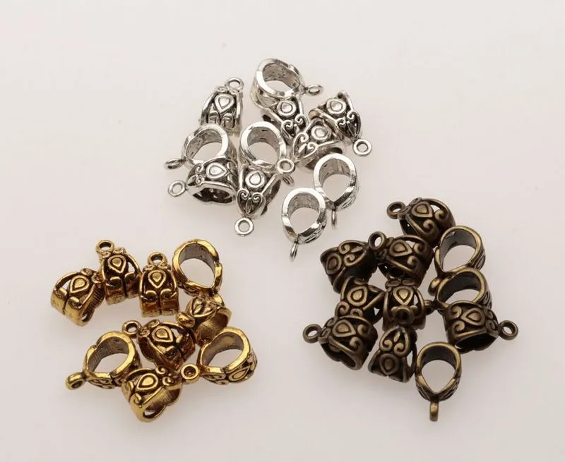 Spacer Beads For Jewelry Making Pendant Clips Clasps Connectors For Bracelet Necklace