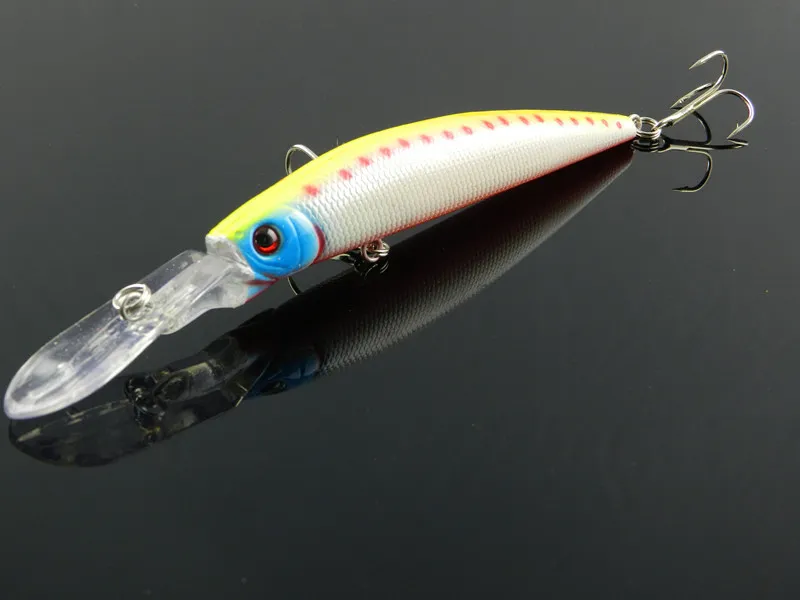 Dving Big Game Fishing Lure Crank for Bass Minnow Saltwater Fly Fiske Bait Kina 14.5cm / 14.7g / 