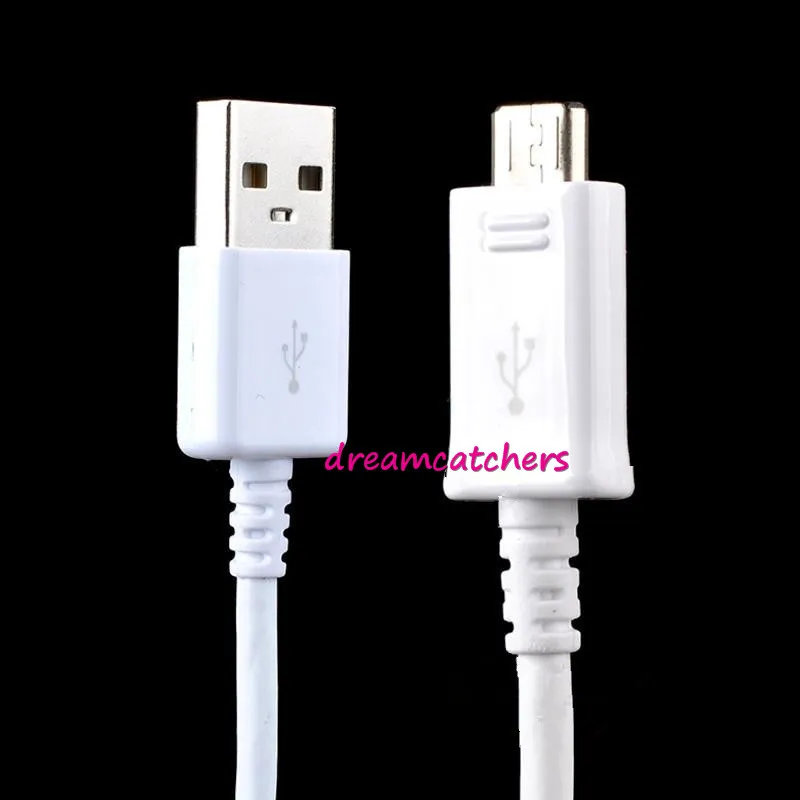 Not 4 Kablo 1.5 M 3ft Mikro USB Şarj Şarj için Şarj Tarihi Kablo Galaxy S5 S6 Not 3 V8 için Yüksek Kalite