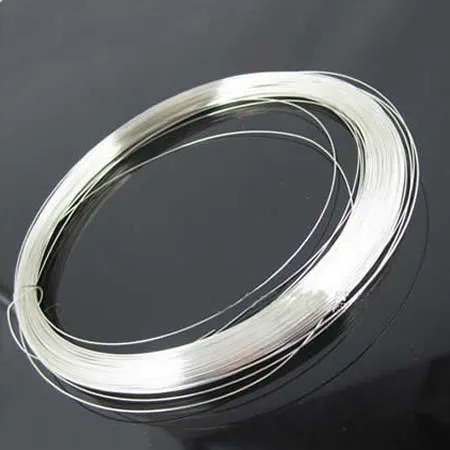 Sterling silver 925 Round Wire thickness 0.8mm 20 Gauge