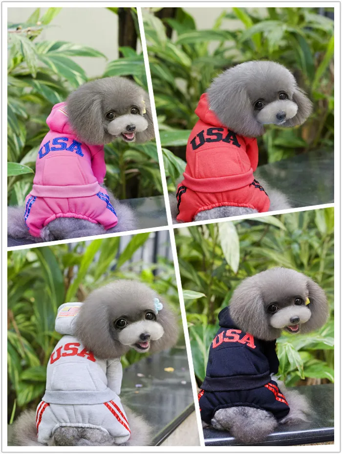 Dog Apparel Autumn And Winter Design Pet Clothes Modern USA Design Dog