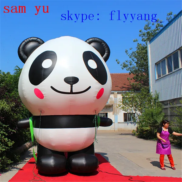 Wholesale Customized Giant Inflatable Panda Mascot, Inflatable