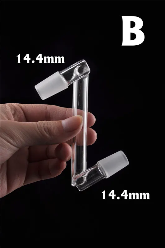 downstem dropdown dorp glass dab rigs glass water pipe bong 14mm female to 18mm female joint bowl smoking accessories for hookahs bong