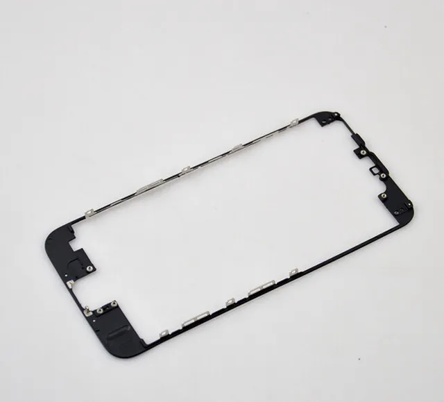 Cornice LCD Supporto LCD Cornice centrale digitalizzatore con forte colla a caldo iPhone 5G 5S 5C 6 4.7 