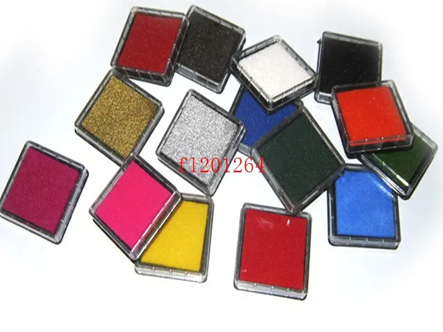 Fedex Factory price! Colorful Craft Ink pad Cartoon Ink pad for different kinds of stamps, 