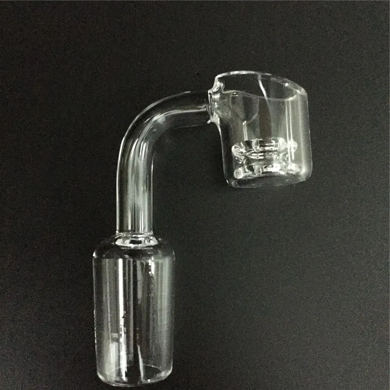 Redesign Diamond Knot Quarzo Banger Secchiello unghie domeless maschio femmina 10mm 14mm 18mm 90 gradi bicchiere d'acqua bong