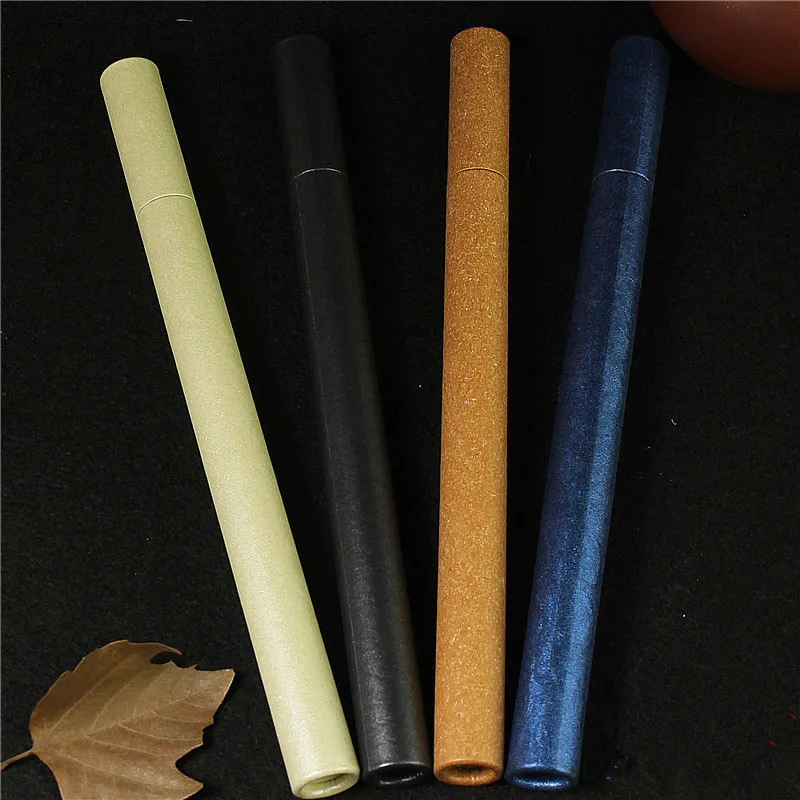 Paper Incense Tube Colorful Thickening Incense Barrel Small Storage Box for 10g Joss Stick Convenient Carrying ZA5362