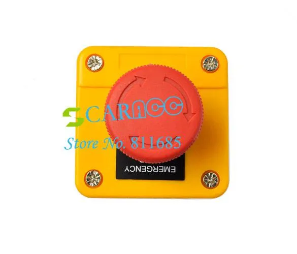  HOT SALE Emergency Stop Push Button Switch 660V Red Sign TK0344